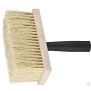 Макловица STAYER PROFI БИТУМНАЯ, спец щетина из натур растительного волокна, прямоугольная, деревян корпус, 70x170 мм