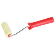 Мини-валик СИНТЕКС малярный в сборе, бюгель 6 мм, 15х100 мм, ЗУБР Мастер