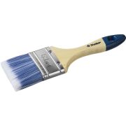 Кисть плоская ЗУБР АКВА-МАСТЕР, искусственная щетина, деревянная ручка, 63 мм Зубр