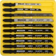 Набор STAYER PROFI Полотна МАСТЕР №1 для эл/лобзика, по дереву, T-хвост, 10 шт