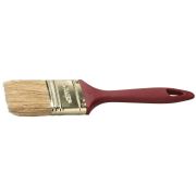 Кисть плоская ЗУБР УНИВЕРСАЛ-МАСТЕР КП-11, натуральная щетина, пластмассовая ручка, 25 мм Зубр