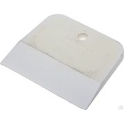 Шпатель ЗУБР Мастер резиновый, белый, 1 шт, 100 мм