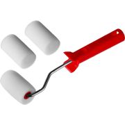 Валик ПОРОЛОН в наборе 3 шубки + ручка, 65 мм, d=40 мм, MIRAX