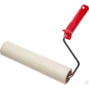 Валик прижимной ЗУБР ЭКСПЕРТ в сборе, резиновый, бюгель 8 мм, 46x240 мм