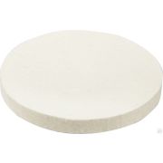 Полировальная насадка ЗУБР из фетра на липучке, 125 мм