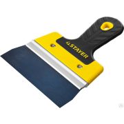 Фасадный шпатель анодированный 150 мм, 2к ручка, STAYERProFlat