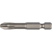 Бита X-DRIVE торсионные кованые, обточенные, KRAFTOOL 26123-3-50-2, Cr-Mo сталь, тип хвостовика E 1/4, PZ3, 50 мм, 2 шт