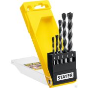 Набор сверл по бетону STAYER HERCULES 5 шт d 4-5-6-8-10 мм PROFESSIONAL