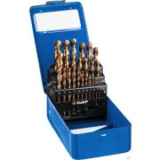 Набор сверл по металлу ЗУБР КОБАЛЬТ 25 шт 1-13 мм,, сталь Р6М5К5, класс А, метбокс