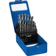 Набор сверл по металлу ЗУБР ПРОФ-В 25 шт 1-13 мм,, сталь Р6М5, класс В, метбокс