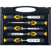 Набор стамесок-долот STAYER HERCULES с двухкомпонентной рукояткой, 5шт