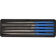 Набор ЗУБР ЭКСПЕРТ Надфили с алмазным напылением в пластиковом боксе, P 140, 160х80 мм, 5 предметов