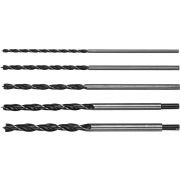 Набор сверл спиральных по дереву Maxdrill 5 шт, 6-8-10-12-14 х 300 мм
