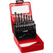 Набор сверл по металлу ЗУБР МАСТЕР 19 шт 1-10 мм,, сталь Р4М2, класс В, метбокс