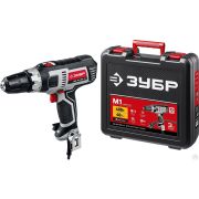 Дрель-шуруповерт ЗУБР ДШ-М1-400-2 К сетевая, 400 Вт, 0-450/0-1800 об/мин, в кейсе