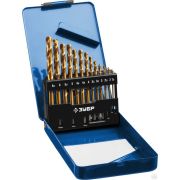 Набор сверл по металлу ЗУБР ТИТАН 13 шт 15-65 мм,, сталь Р6М5, класс А, титановое покрытие