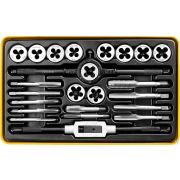 Набор метчиков и плашек, легированная сталь STAYER MaxCut 24 предмета