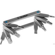 Набор ЗУБР ЭКСПЕРТ Ключи имбус универс складные Cr-V сатинир покрытие суперкомпактный HEX TORX PH №1 SL 5 мм8-в-1