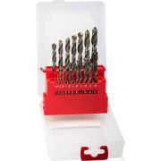 Набор сверл по металлу ЗУБР ТЕХНИК 19 шт 1-10 мм,, сталь Р4М2, класс В