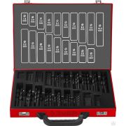 Набор сверл по металлу ЗУБР МАСТЕР 170 шт 1-10 мм,, сталь Р4М2, класс В, метбокс