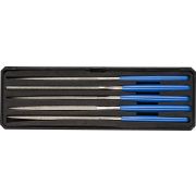 Набор ЗУБР ЭКСПЕРТ Надфили с алмазным напылением в пластиковом боксе, P 140, 140х75 мм, 5 предметов