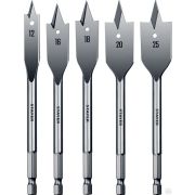 Набор сверл перовых по дереву STAYER FLAT 5 шт, 12-16-18-20-25 мм