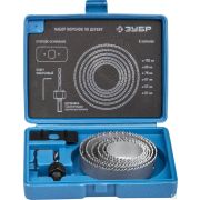 Набор коронок по дереву 51-102 мм ЗУБР 6 шт