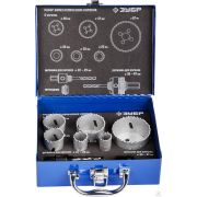 Набор коронок биметаллических 22,25,35,40,51,67 ЗУБР 6 шт