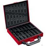 Набор сверл по металлу ЗУБР МАСТЕР 99 шт 1-10 мм,, сталь Р4М2, класс В, метбокс