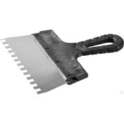 Шпатель ЗУБР Мастер ФАСАДНЫЙ, нержавеющее полотно, 200 мм, зуб 8х8 мм