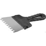 Шпатель ЗУБР Мастер ФАСАДНЫЙ, нержавеющее полотно, 150 мм, зуб 8х8 мм