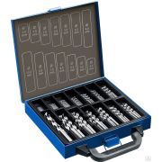 Набор сверл по металлу ЗУБР ПРОФ-А 99 шт 1-10 мм,, сталь Р6М5, класс А, метбокс