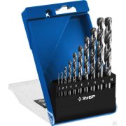 Набор сверл по металлу ЗУБР ПРОФ-А 10 шт 1-10 мм,, сталь Р6М5, класс А