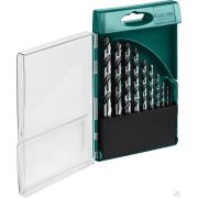 Набор сверл по металлу HSS-G, сталь М2 S6-5-2 KRAFTOOL HSS-G 10 шт 1-10 мм