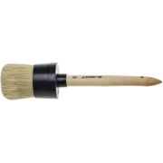 Кисть круглая STAYER MASTER, светлая натурал щетина, пластм корпус, деревян ручка, №18 x60 мм Stayer