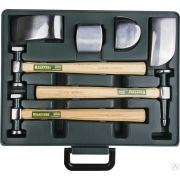 Набор KRAFTOOL INDUSTRIE рихтовочный 7 предметов 3 молотка, 4 правки