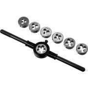 Набор плашек, инструментальная сталь STAYER MaxCut 8 предметов