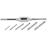 Набор метчиков на карточке, сталь 9ХС ЗУБР 8 предметов