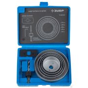 Набор коронок по дереву 64-127 мм ЗУБР 5 шт