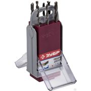 Набор сверл комбинированный ЗУБР 7 шт, в супер боксе