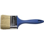 Кисть плоская STAYER UNIVERSAL-PROFI, светлая натуральная щетина, пластмассовая ручка, 100 мм Stayer