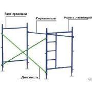 Диагональ-крестовина строительные леса ЛРСП 40
