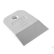 Шпатель ЗУБР Мастер резиновый, белый, 1 шт, 60 мм