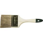 Кисть плоская STAYER LASUR-STANDARD, смешанная натуральная и искусственная щетина, деревянная ручка, 75 мм Stayer