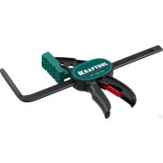 Струбцина Пистолетная быстрозажимная для направляющих шин KRAFTOOL GT-160/60 мм, универсальная