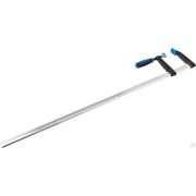 Струбцина ЗУБР Профессионал, тип F, двухкомпонентная ручка, стальная закаленная рейка, 120х1000 мм