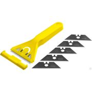 Компактный скребок с 5 доп лезвиями STAYER 50 мм