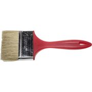Кисть плоская STAYER UNIVERSAL-EURO, светлая натуральная щетина, пластмассовая ручка, 100 мм Stayer
