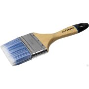 Кисть плоская STAYER EURO, AQUA для воднодисперсионных и акриловых ЛКМ, искусств щетина, деревян ручка, 3/75 мм