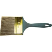 Кисть ЗУБР КП-14 плоская, смешанная щетина, пластмассовая рукоятка, 100 мм Зубр